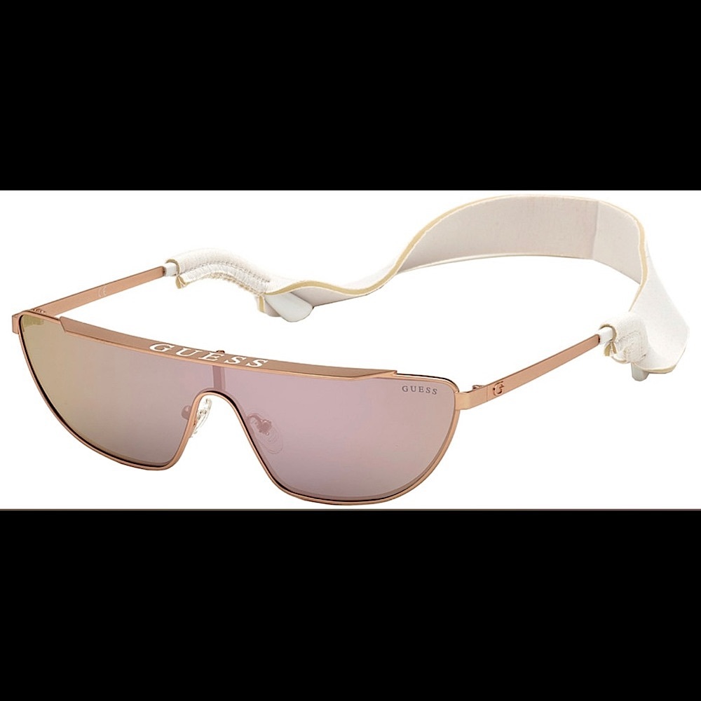 Guess Visor Rose Gold Sunglasses